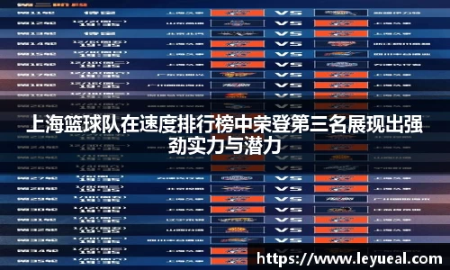 上海篮球队在速度排行榜中荣登第三名展现出强劲实力与潜力